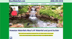Desktop Screenshot of mauiwaterfall.com